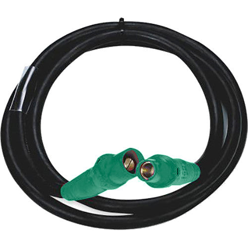 Lex Products Male to Female 16 Series Cam-Type 100A 2 AWG SC Feed Cable (50', Green)