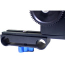 Ivation Professional Follow Focus FF3 with 2 Hard Stops