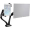 CTA Digital 2-in-1 Adjustable Monitor and Tablet Mount Stand with 2-Port USB Hub