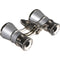 LaScala Optics 3x25 Aida Opera Glasses with Red Flashlight (Platinum & Silver)