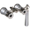 LaScala Optics 3x25 Iolanta Lorgnette Opera Glasses (Platinum & Silver)