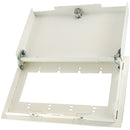 FSR 4-Gang Flush Mount Wall Plate with Cover