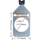 Altman PHX Steel Gobo Holder for Fixed Beam Luminaires (Gobo Slot, A Size, 100mm)