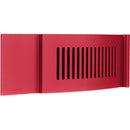 iStarUSA D-200 Front Bezel Door (2 RU, Red)