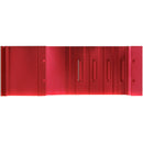 iStarUSA SEA Bezel for 2 RU D-Storm Chassis (Red)