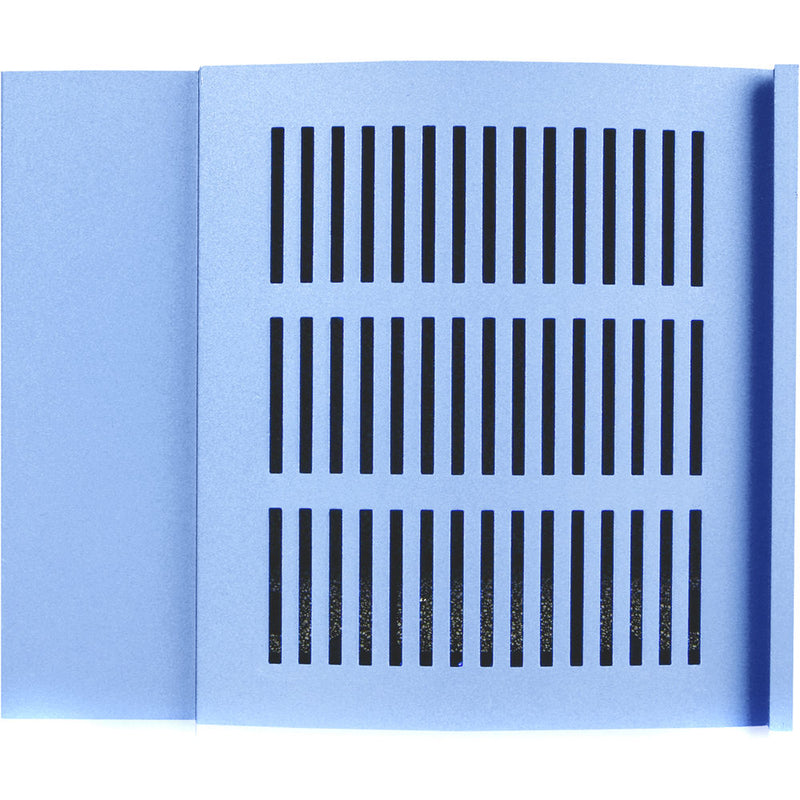 iStarUSA D-400 Front Bezel Door (4 RU, Blue)
