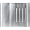 iStarUSA SEA Bezel for 4 RU D-Storm Chassis (Silver)