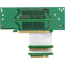iStarUSA One PCIe x16 and Two PCIe x8 Riser Card