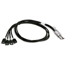 iStarUSA Rodaled miniSAS SFF-8088 to 4 x eSATA Cable (39")
