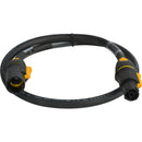 Laird Digital Cinema Neutrik TRUE1 powerCON Male to Female 20A AC Power Extension Cable (75')