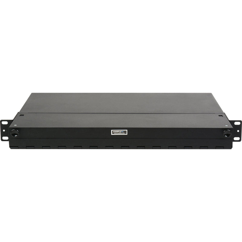 Camplex 1RU Adjustable Fiber Enclosure for 19"/23" Racks (Holds 3 Modules/72 Fibers)