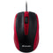 Verbatim Wired Notebook Optical Mouse (Red)