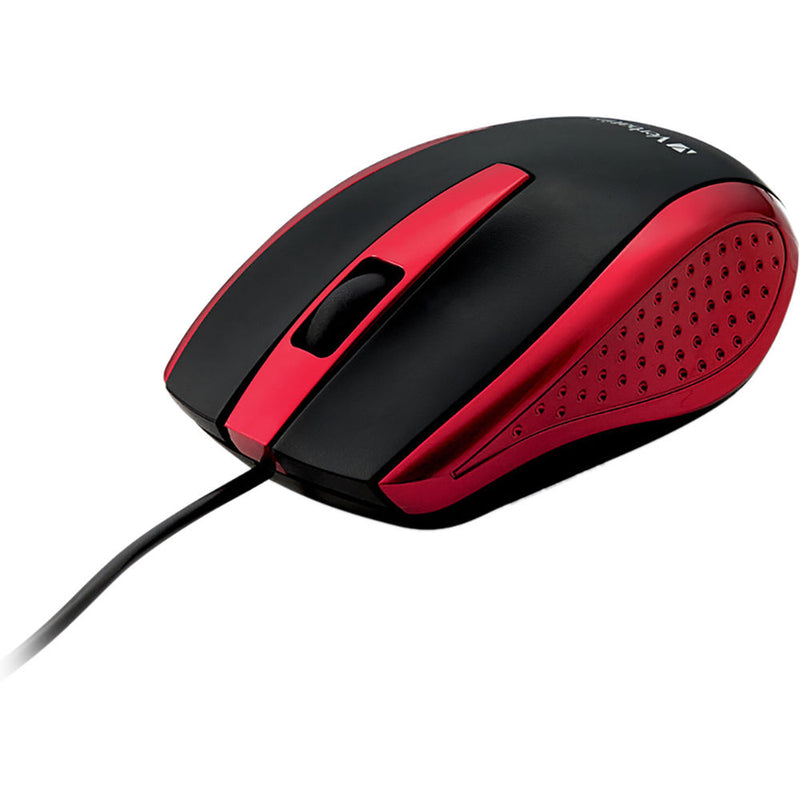 Verbatim Wired Notebook Optical Mouse (Red)