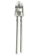 TT ELECTRONICS / OPTEK TECHNOLOGY OVLFR3C7 LED, Red, Through Hole, T-1 3/4 (5mm), 20 mA, 2 V, 630 nm