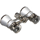 LaScala Optics 3x25 Aida Opera Glasses (Platinum & Silver)