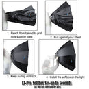 FotodioX EZ-Pro Strip Softbox (12 x 56", Broncolor Pulso Speed Ring)