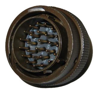 AMPHENOL INDUSTRIAL AIB1FA18-10PS Circular Connector, AIB Series, MIL-DTL-5015 Series, Cable Mount Receptacle, 4 Contacts, Solder Pin