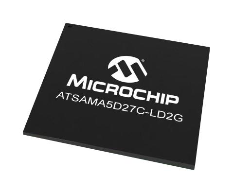 MICROCHIP ATSAMA5D27C-LD2G-CU Microprocessor, 500 MHz, ATSAMA5 Family, 1 Core, -40 &deg;C to 85 &deg;C, TFBGA-361