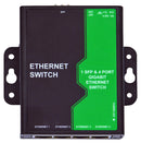 MULTICOMP PRO MP-084 Switch, 5 Ports, Industrial, Gigabit Ethernet, DIN Rail / Wall, RJ45 x 4, SFP x 1