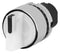 EAO 46-2W28.3CV0.001 Switch Actuator, 2 Position, 30mm, White, EAO 46 Series 22.3mm Illuminated Selector Switches, IP65