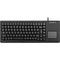 CHERRY G84-5500 UltraSlim USB Keyboard with Integrated Touchpad (Black)