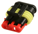 TE CONNECTIVITY - AMP 282087-1 Automotive Connector Housing, SUPERSEAL 1.5, Plug, 3 Ways, Superseal 1.5 Series Connectors