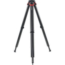 Sachtler Flowtech 75 MS Carbon Fiber Tripod with Mid-Level Spreader and Rubber Feet