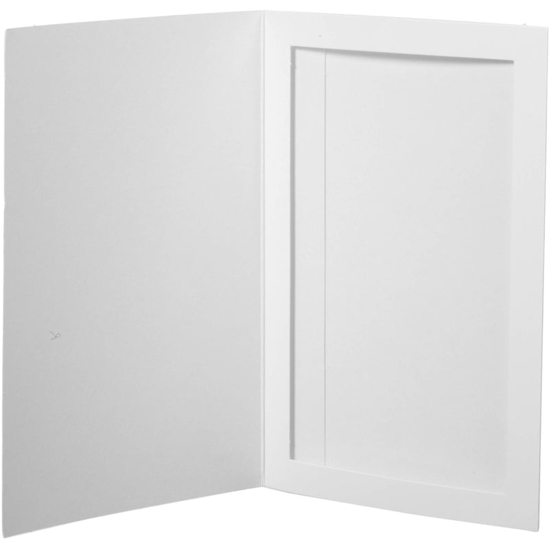 National Photo Folders Slip-In Photo Folder (8 x 10", 25-Pack, White)