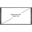 StarBoard Solution 10-Point Touch Interactive Whiteboard (104")