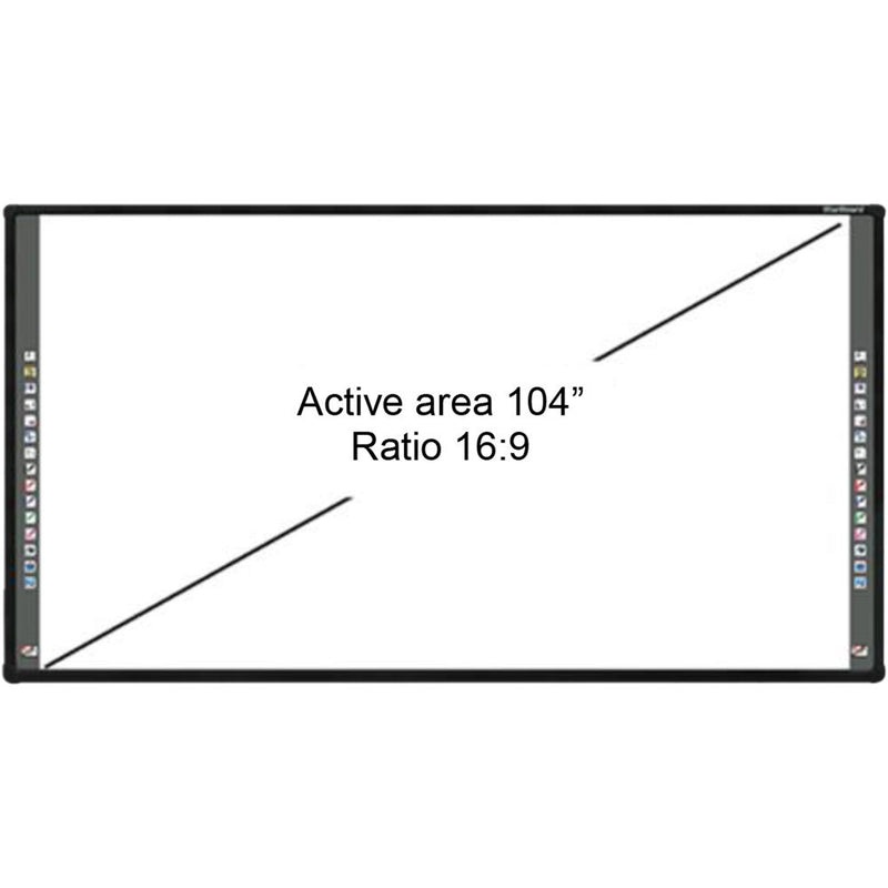 StarBoard Solution 10-Point Touch Interactive Whiteboard (104")