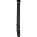 D'Addario 2" Premium Woven Strap (34-57", Black)