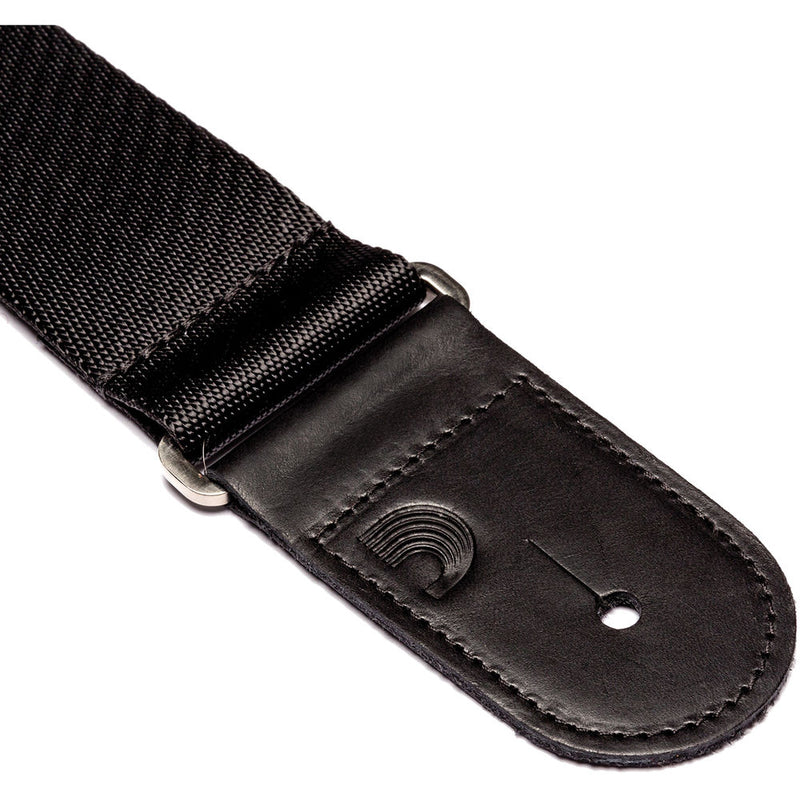 D'Addario 2" Premium Woven Strap (34-57", Black)