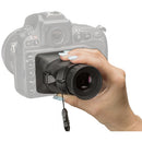 Hoodman HoodLoupe Outdoor LCD ViewFinder for 3.2" Screens with Base Plate Kit for DSLR and Mirrorless Cameras