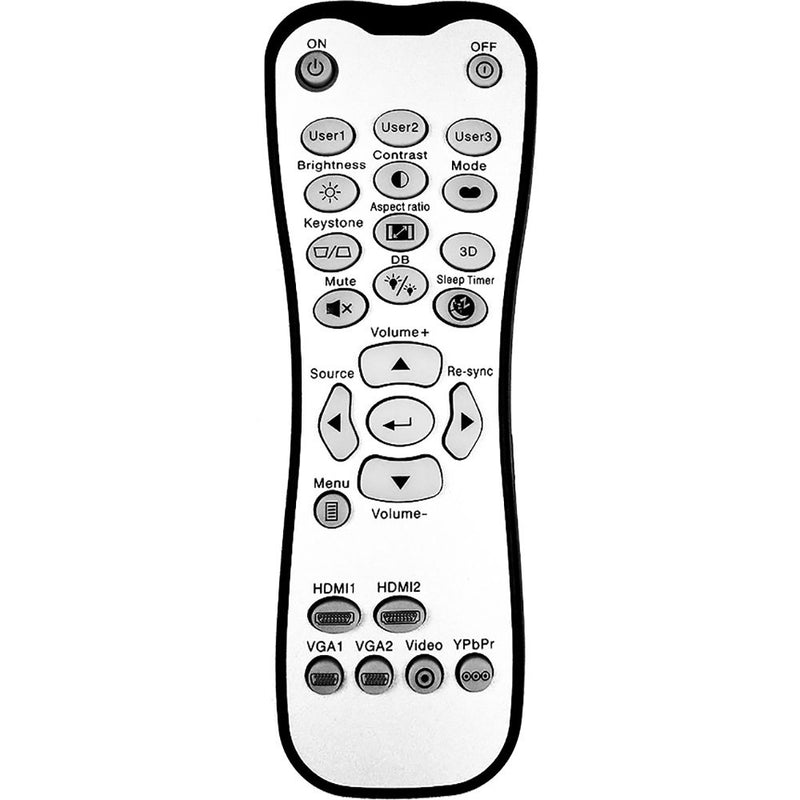 Optoma Technology Remote Control for UHD65 & UHZ65 Projectors