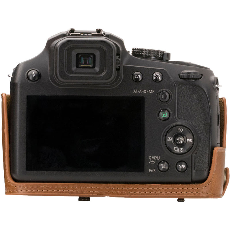 MegaGear Ever Ready Case for Lumix DS-FZ80/FZ82 (Light Brown)