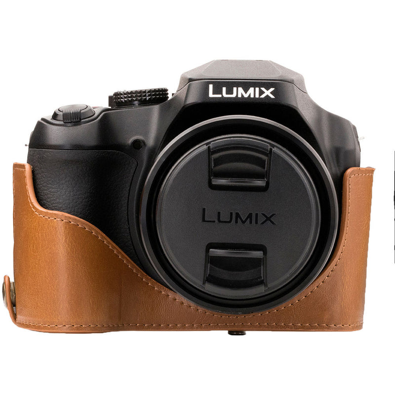 MegaGear Ever Ready Case for Lumix DS-FZ80/FZ82 (Light Brown)