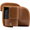 MegaGear Ever Ready Case for Lumix DS-FZ80/FZ82 (Light Brown)