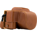 MegaGear Ever Ready Case for Lumix DS-FZ80/FZ82 (Light Brown)