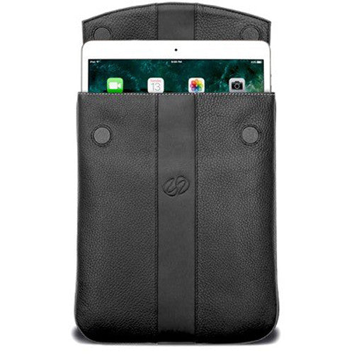 MacCase Premium Leather iPad Pro 9.7" Sleeve (Black)