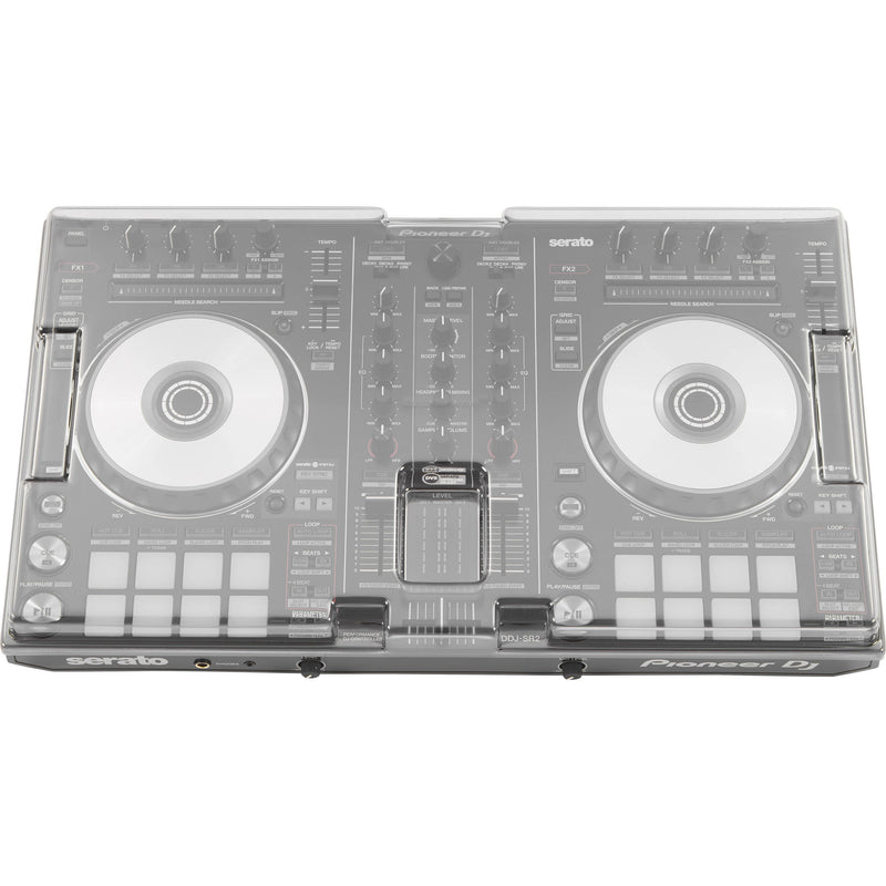 Decksaver Cover for Pioneer DDJ-SR2 and DDJ-RR (Smoked/Clear)