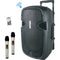 Pyle Pro PPHP1535WMU Portable 15" 2-Way 1600W Wireless and Bluetooth-Enabled PA System