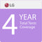 LG 4-Year Total Term Coverage with 24-Hour Quick Swap Service for 32" Small-Format Displays