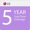 LG 5-Year Total Term Coverage with 24-Hour Quick Swap Service for 32" Small-Format Displays