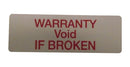 Multicomp PRO MP009749 MP009749 Label Tamperproof 12 mm 38 Vinyl Warranty Void If Broken