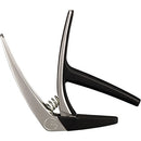G7th Nashville Spring-Loaded Capo for 6-String Guitar (Silver)