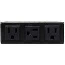 FSR T6 Large Bracket with 3 AC Outlets, Center Outlet Rotated