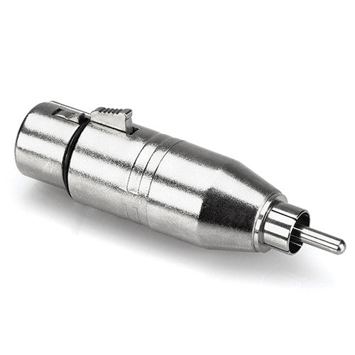 Hosa Technology Audio Cable XLR Female to RCA Male Adapter