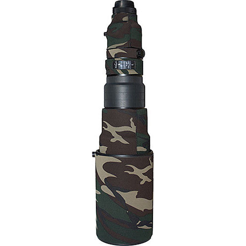 LensCoat Lens Cover for Nikon 500mm f/4 AF-S II Lens (Forest Green Camo)