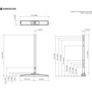 Panasonic Pedestal Stand for TH-49SF2U and TH-43SF2U Displays