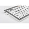 Logickeyboard Large Print ALBA Mac Pro American English Keyboard (Black on White)